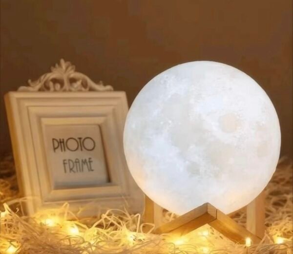 lÁmpara luna rgb