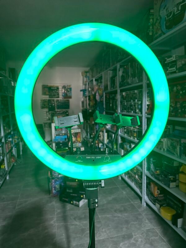 aro de luz 45 cm rgb