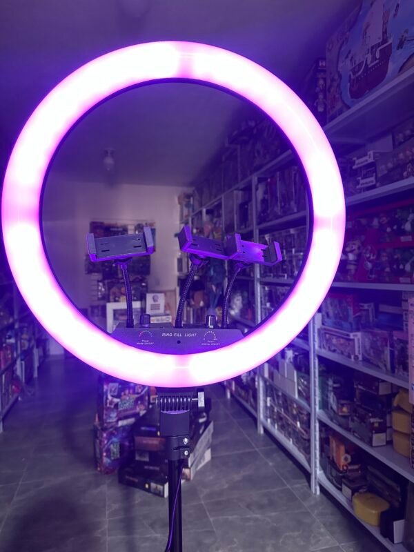 aro de luz 45 cm rgb