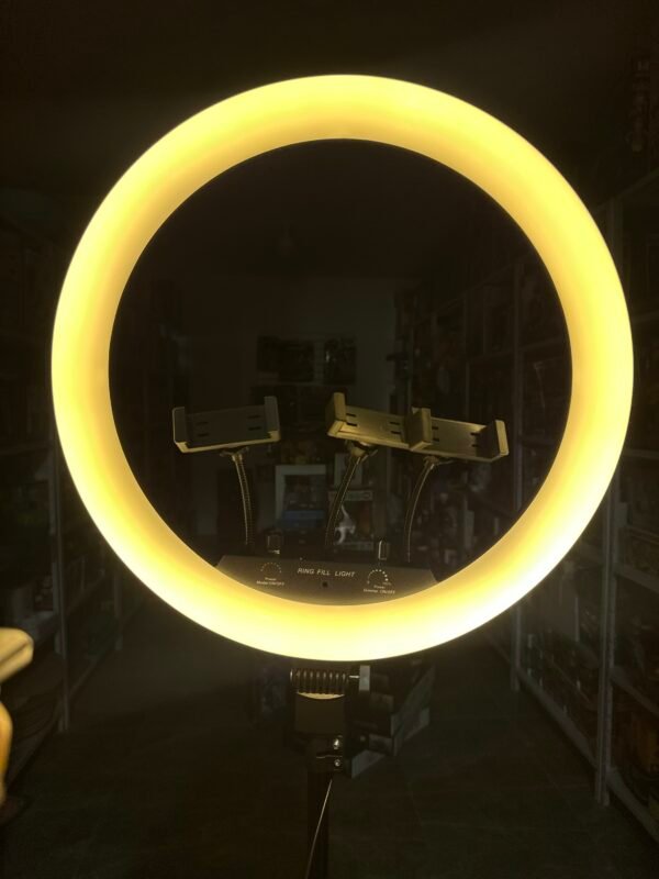 aro de luz 45 cm rgb