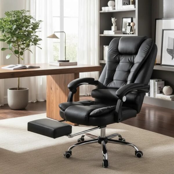 silla ejecutiva con reposapiÉs