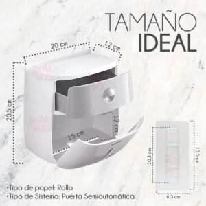 dispensador de papel higiÉnico