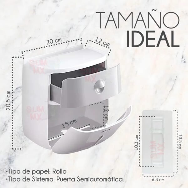 dispensador de papel higiÉnico